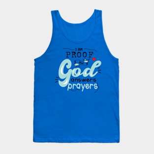 God Answers Prayer Tank Top